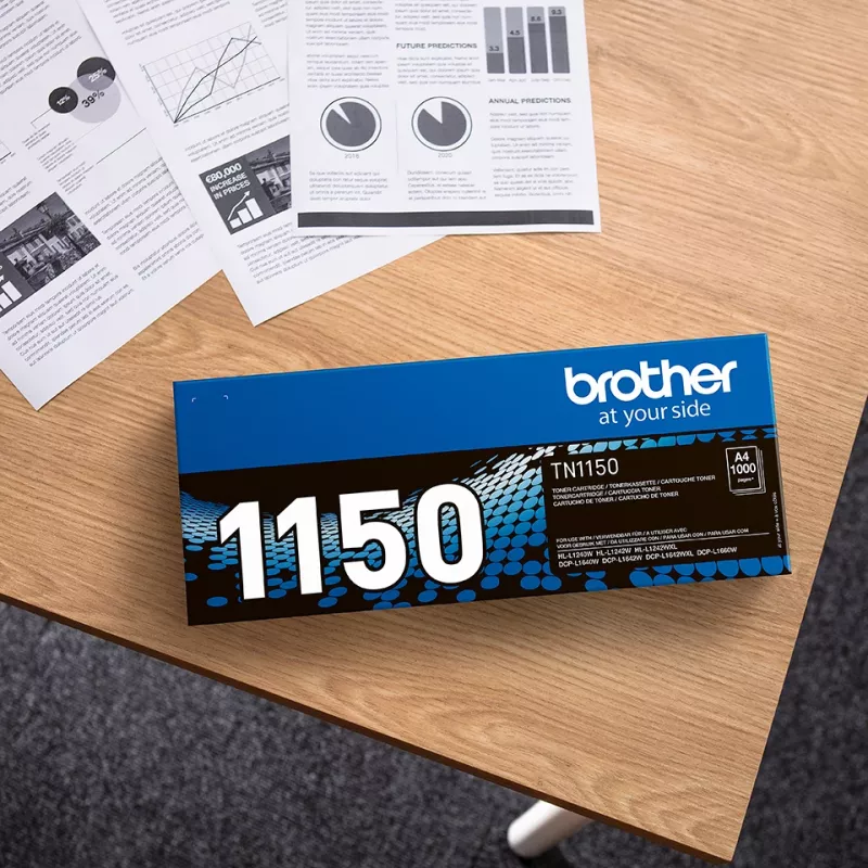 Brother TN-1150 tinteiro 1 unid. original preto
