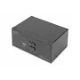 DIGITUS 2 portas DisplayPort DualView 60 Hz 4K 60fp suporte multiplataforma