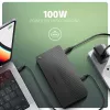 Axagon HMC-U4 dock USB4, 3x USB-A, 2x USB-C, HDMI & DP 8K/30Hz, RJ-45, SD/mSD, áudio, PD 100W