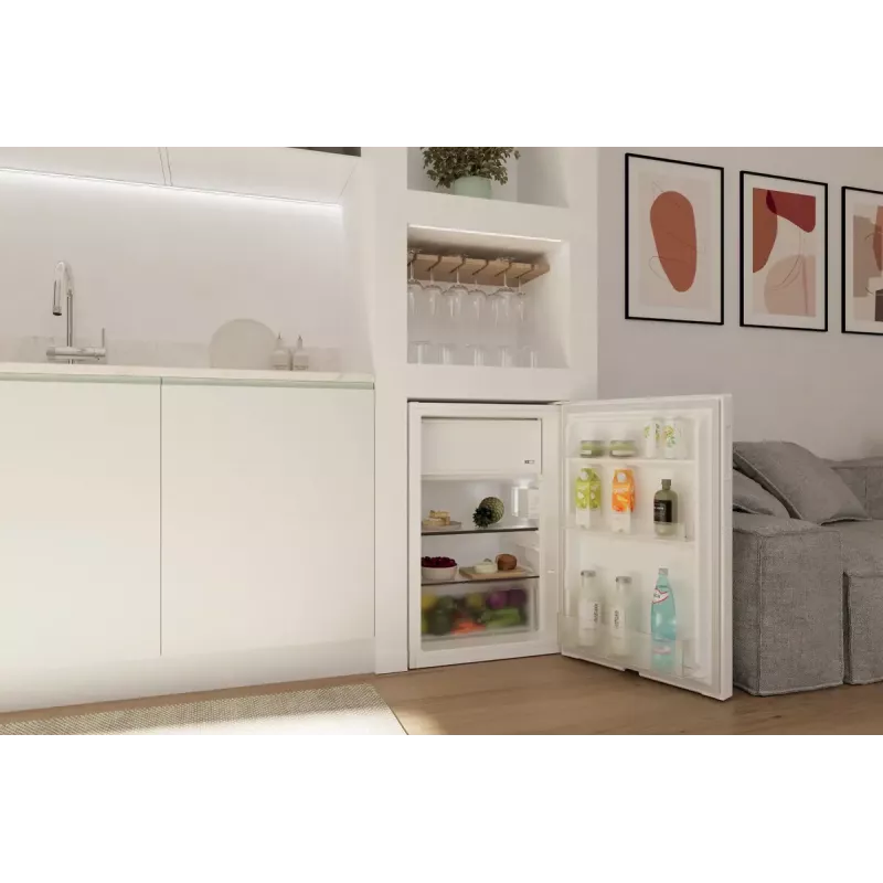 Candy CNOQ2S58EW Combinado frigorífico-congelador Independente 114 L E Branco