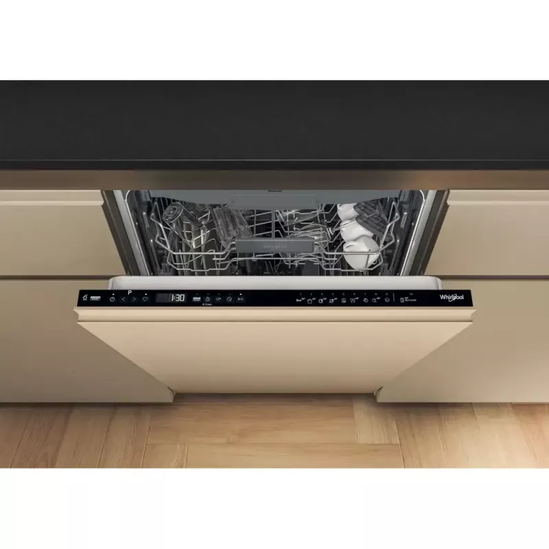 Máquina de lavar loiça encastrável Whirlpool WH6IC16B4M6T0, 16 conjuntos de louça, 44 dB
