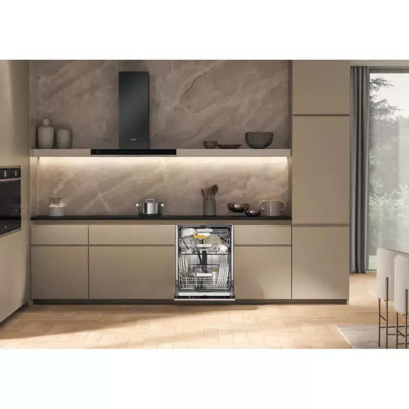 Máquina de lavar loiça encastrável WHIRLPOOL W8I HP42 L — 14 conjuntos de louça, 42 dB, tamanho completo 60 cm