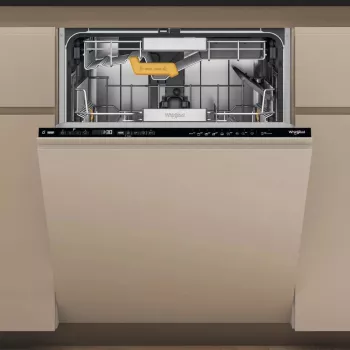 Máquina de lavar loiça encastrável WHIRLPOOL W8I HP42 L — 14 conjuntos de louça, 42 dB, tamanho completo 60 cm