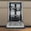 Máquina de lavar loiça encastrável Whirlpool WH6IC11BS7LA0, 11 conjuntos de louça, 41 dB