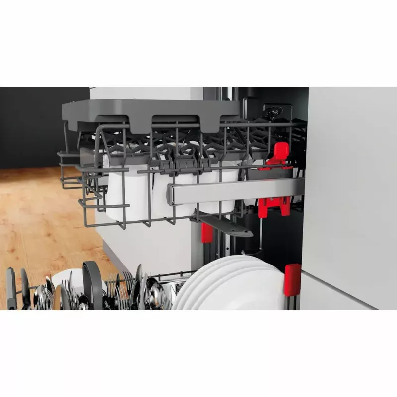 Máquina de lavar loiça encastrável estreita WHIRLPOOL WSIO 3T223 PCE X — 10 conjuntos de louça, 43 dB, 45 cm