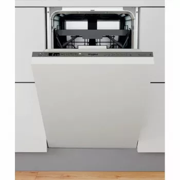 Máquina de lavar loiça encastrável estreita WHIRLPOOL WSIO 3T223 PCE X — 10 conjuntos de louça, 43 dB, 45 cm