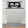 Máquina de lavar loiça encastrável estreita WHIRLPOOL WSIO 3T223 PCE X — 10 conjuntos de louça, 43 dB, 45 cm