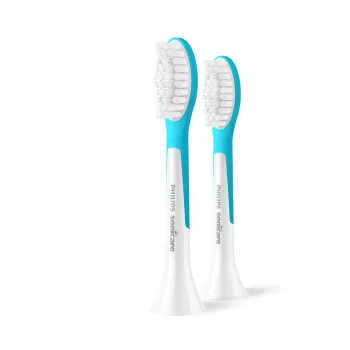 Philips Sonicare For Kids HX6042/90 Cabeças de escova pack de 2 Azul Branco
