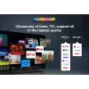 TV TCL 50 inch V6C 4K Ultra HD (3840x2160), DLED, Google TV, Direct-LED, HDR10+, 3×HDMI 2.1, Bluetooth 5.4, Wi‑Fi 5