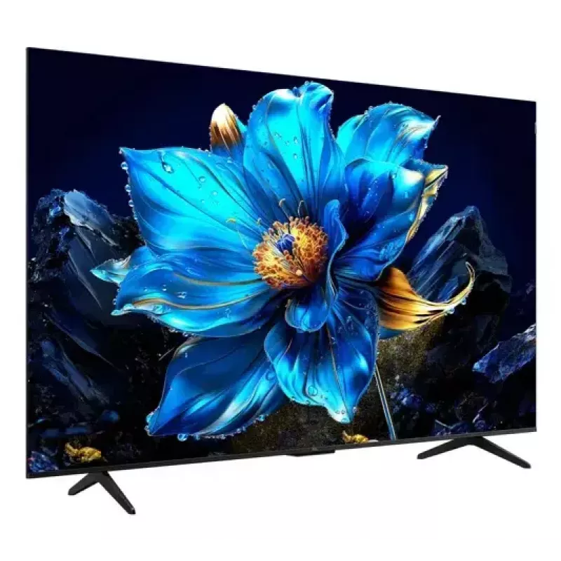 TCL 65T69C televisor de 65 polegadas 4K Ultra HD QLED Smart TV, Google TV, 144 Hz, Wi-Fi, Bluetooth, preto