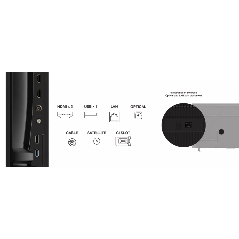 TCL 55T69C TV QLED 55