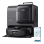Robô aspirador e mopa Eufy Omni E28 — 3 l de pó, 2,5 l de água, bateria de 5200 mAh, preto