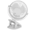 Ventilador de clipe recarregável Adler AD 7342 — 15,5 cm, 3 velocidades, oscilação, 5 W