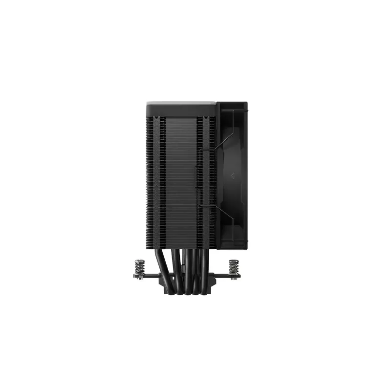 Arrefecedor de CPU a ar DeepCool AG500 BK ARGB V2 — arrefecedor torre para sockets Intel e AMD, dissipador de lamelas empilhadas, iluminação ARGB