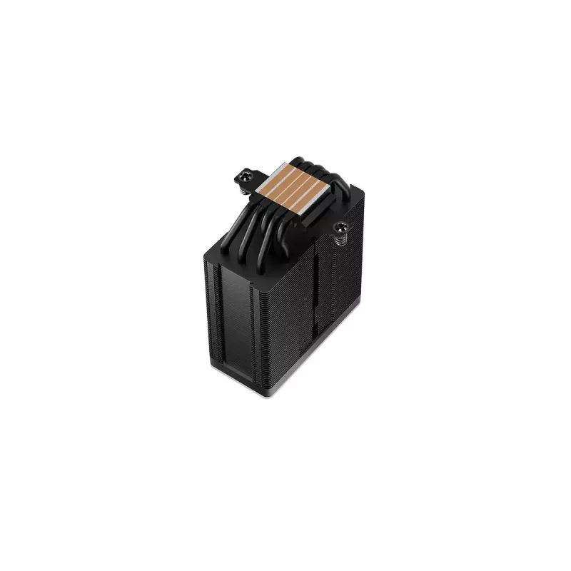 Arrefecedor de CPU a ar DeepCool AG500 BK ARGB V2 — arrefecedor torre para sockets Intel e AMD, dissipador de lamelas empilhadas, iluminação ARGB