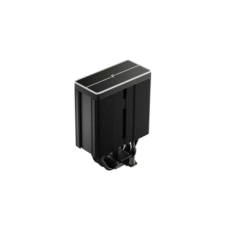 Arrefecedor de CPU a ar DeepCool AG500 BK ARGB V2 — arrefecedor torre para sockets Intel e AMD, dissipador de lamelas empilhadas, iluminação ARGB