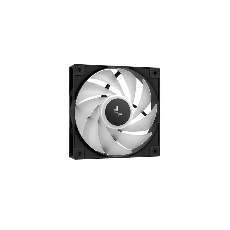Arrefecedor de CPU a ar DeepCool AG500 BK ARGB V2 — arrefecedor torre para sockets Intel e AMD, dissipador de lamelas empilhadas, iluminação ARGB