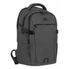 Mochila urbana NATEC NTO-2226 — poliéster, 160×325×465 mm, preto/cinzento