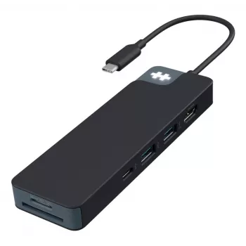 Hub USB-C TARGUS Hyperdrive Flex 8 portas (preto)