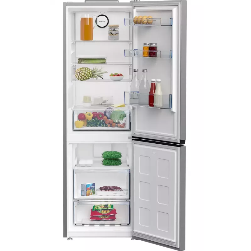 Frigorífico BEKO B1RCNA364XB — 316 L total, frigorífico 210 L, congelador 106 L, No Frost, dobradiça à direita