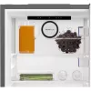 Frigorífico-congelador independente BEKO B5RCNA405HXBR1, 405 l, No Frost, prateleiras ajustáveis, porta reversível