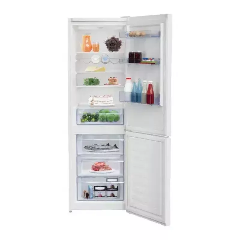 Combinado frigorífico-congelador BEKO RCSA366K40WN — independente 343 L (223 L frigorífico, 120 L congelador), branco, classe energética E