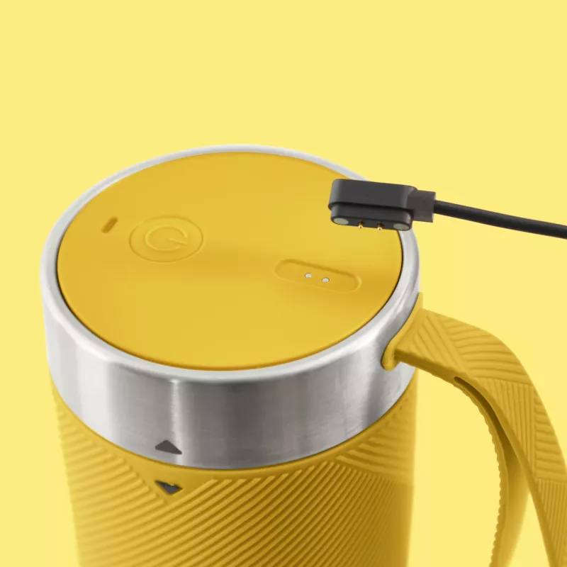 Batedeira portátil Tefal Lightmix BL1C0230 – 0,3 l, recarregável Li‑Ion 1200 mAh, aço inoxidável/amarelo