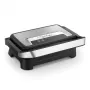 Grelhador de contacto Tefal Inicio Compact GC270D10 — retangular 1000 W, grelha superior, preto/aço inoxidável