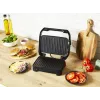 Grelhador de contacto Tefal Inicio Compact GC270D10 — retangular 1000 W, grelha superior, preto/aço inoxidável