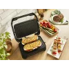 Grelhador de contacto Tefal Inicio Compact GC270D10 — retangular 1000 W, grelha superior, preto/aço inoxidável