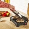 Grelhador de contacto Tefal Inicio Compact GC270D10 — retangular 1000 W, grelha superior, preto/aço inoxidável