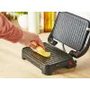 Grelhador de contacto Tefal Inicio Compact GC270D10 — retangular 1000 W, grelha superior, preto/aço inoxidável