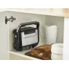 Grelhador de contacto Tefal Inicio Compact GC270D10 — retangular 1000 W, grelha superior, preto/aço inoxidável