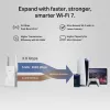 Emissor e recetor de rede TP‑LINK BE3600 2882 Mbit/s, Dualband 2,4/5 GHz, 1× RJ‑45, Branco