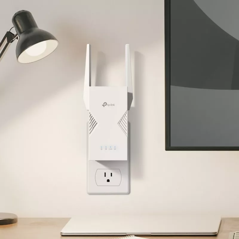 Emissor e recetor de rede TP‑LINK BE3600 2882 Mbit/s, Dualband 2,4/5 GHz, 1× RJ‑45, Branco