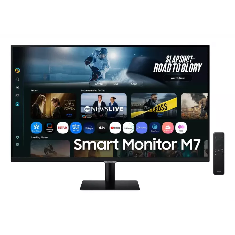 Monitor Samsung M7 M70F 81,3 cm (32 polegadas) 3840 x 2160 píxeis 4K Ultra HD LCD Preto