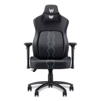 Cadeira gaming Acer PGC371 Cadeira gaming universal Preta, Azul — plataforma universal, preto/azul