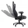 Cadeira gaming Acer PGC371 Cadeira gaming universal Preta, Azul — plataforma universal, preto/azul