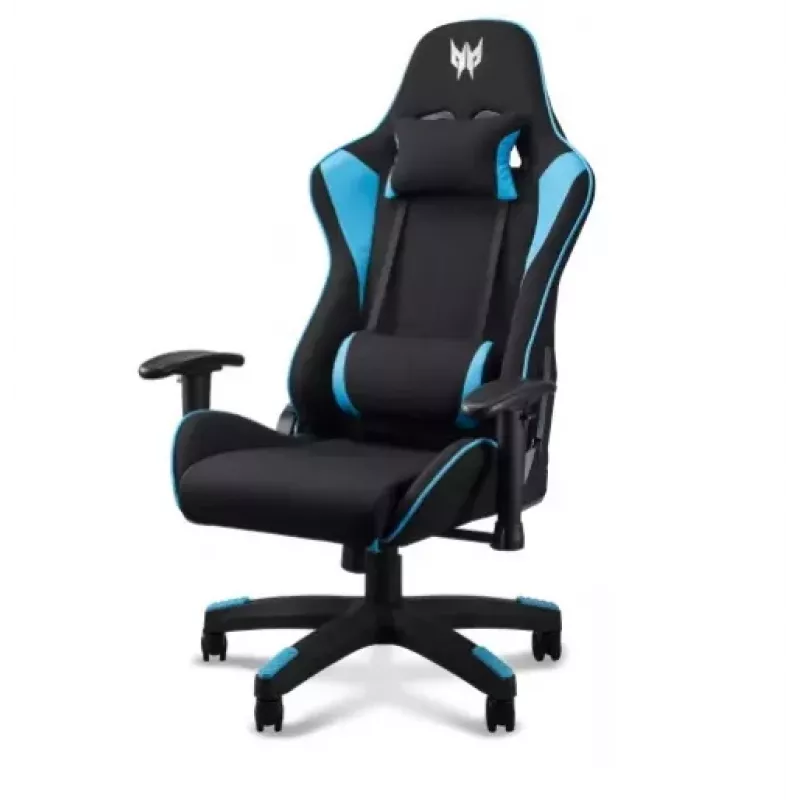 Cadeira gaming universal Acer PGC331 preto/azul, carga máx. 120 kg, W690×D550×H138,5 cm
