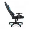 Cadeira gaming universal Acer PGC331 preto/azul, carga máx. 120 kg, W690×D550×H138,5 cm