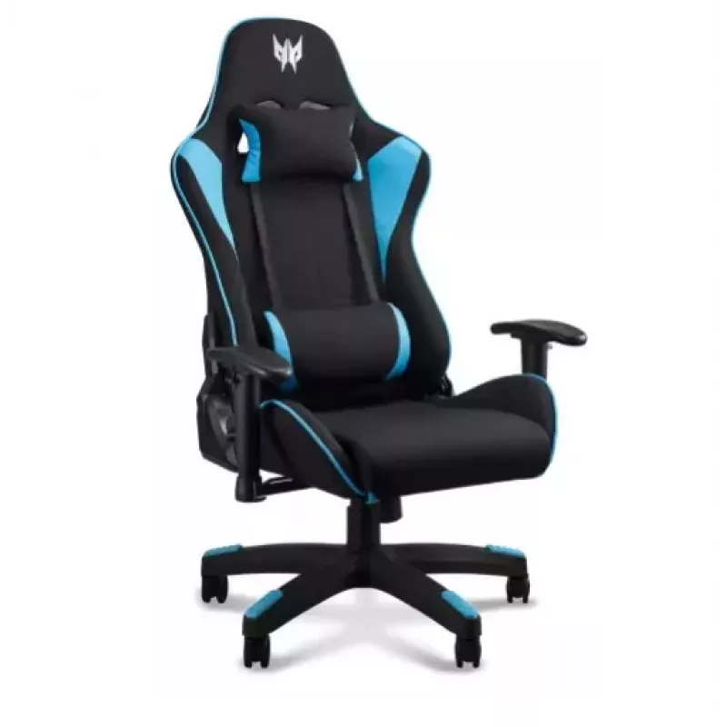 Cadeira gaming universal Acer PGC331 preto/azul, carga máx. 120 kg, W690×D550×H138,5 cm