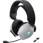 Headset Alienware AW725H Com fios e sem fios Arco Gaming USB Type-C Preto, Branco