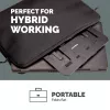 Suporte para portátil Fellowes Alumia portátil tamanho máx. 15 polegadas peso máx. 5 kg Preto