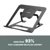 Suporte para portátil Fellowes Alumia portátil tamanho máx. 15 polegadas peso máx. 5 kg Preto