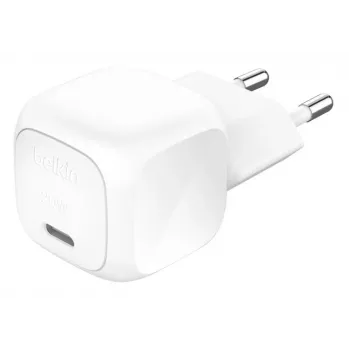 Carregador de parede BELKIN - Boostcharge - Compacto USB-C 20W PPS - Branco