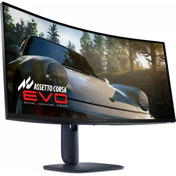 Monitor de computador Alienware AW3425DW 86,4 cm (34 polegadas) 3440 x 1440 píxeis Wide Quad HD QD-OLED azul