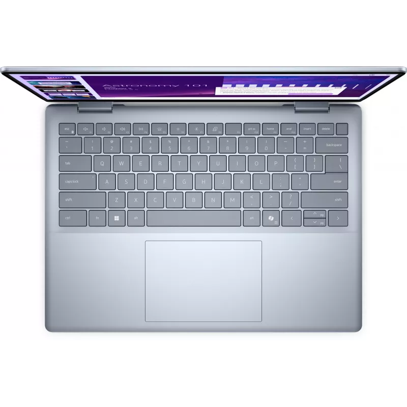 DELL 14 Plus 2 em 1 DB04250 Copilot+ PC Intel Core Ultra 9 288V híbrido (2 em 1) 35,6 cm (14 polegadas) ecrã tátil Full HD+ 32 GB LPDDR5x-SDRAM 1 TB SSD Wi-Fi 7 (802.11be) Windows 11 Pro azul