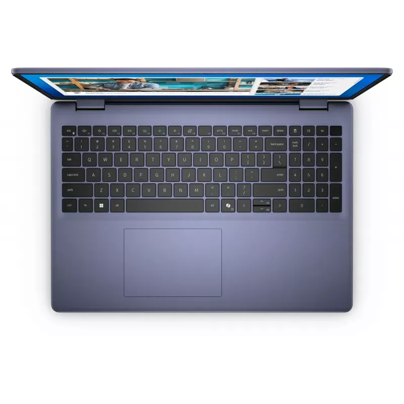 Dell 16 DC16251 portátil 16" (40,6 cm) FHD+ 1920 x 1200, Intel Core 7 150U, 16 GB DDR5, 512 GB SSD, Intel Graphics, Wi-Fi 802.11ax, Ubuntu, Platinum Silver