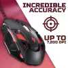 Acer Nitro Gaming Mouse II NMW200, com fio, preto