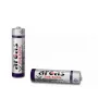 Pilha descartável Arcas 107 00403 AAA zinco-carbono